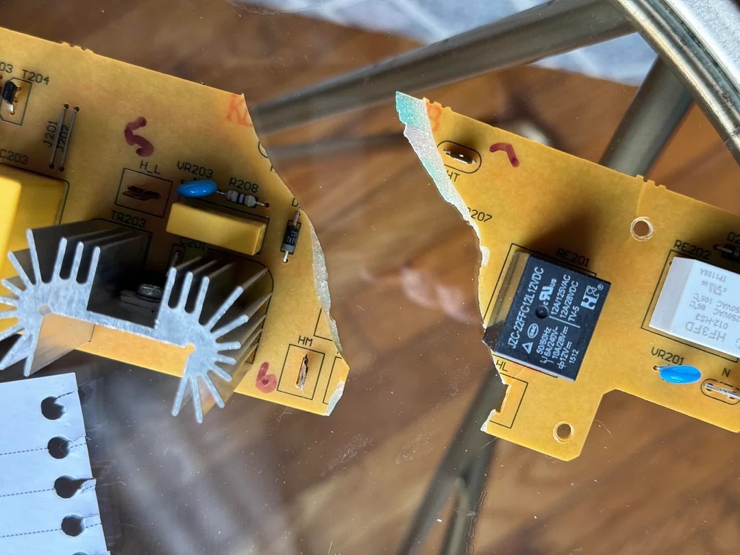 علت خرابی برد یخچال سامسونگ